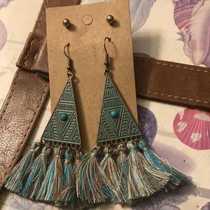 NWT.Boho Earrings 2 pairs